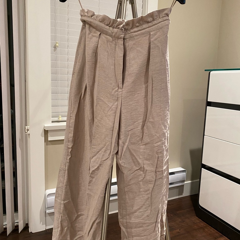Taupe flowy pants